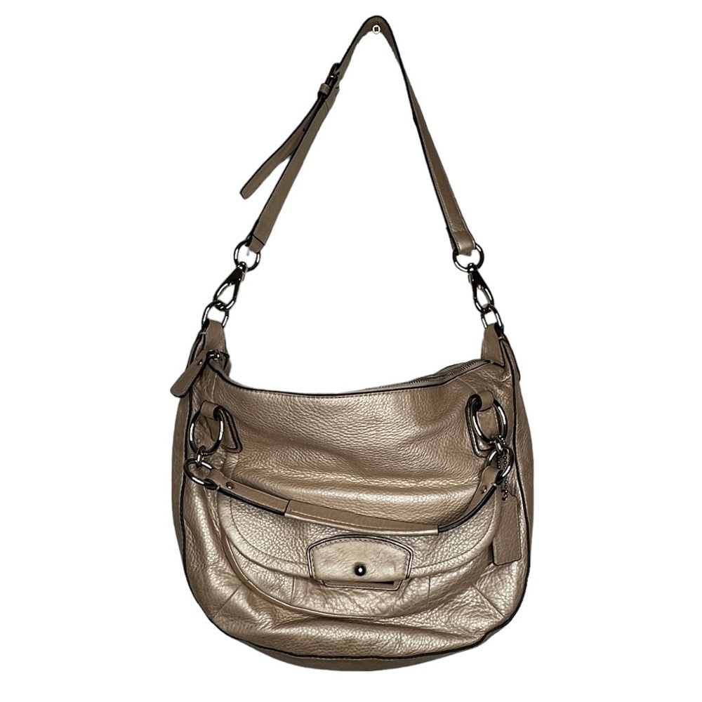Coach Pebbled Leather Purse